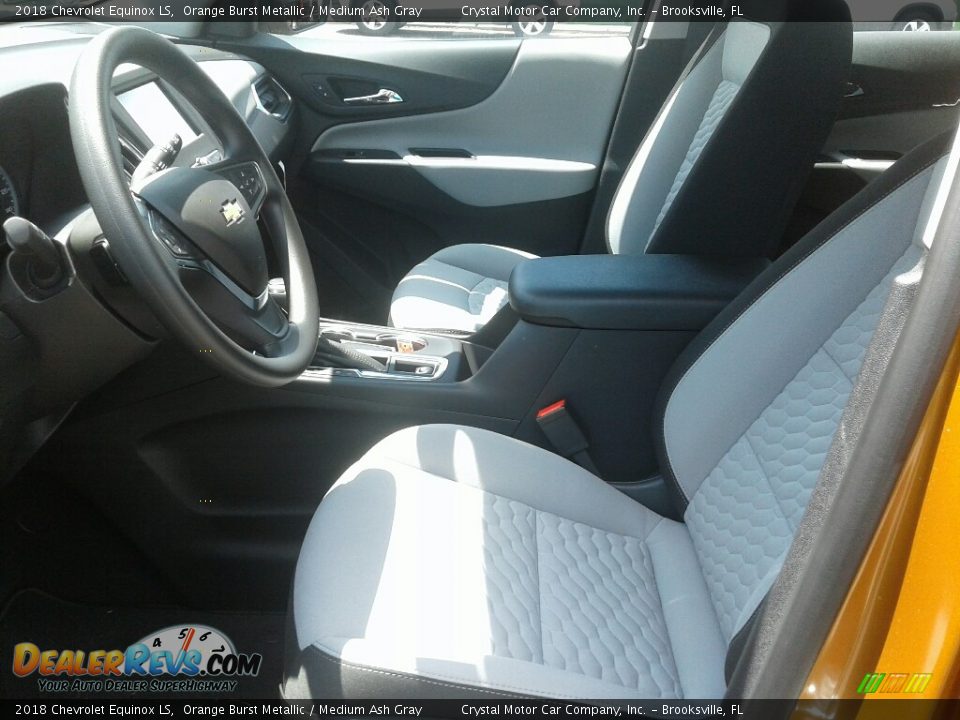 2018 Chevrolet Equinox LS Orange Burst Metallic / Medium Ash Gray Photo #9