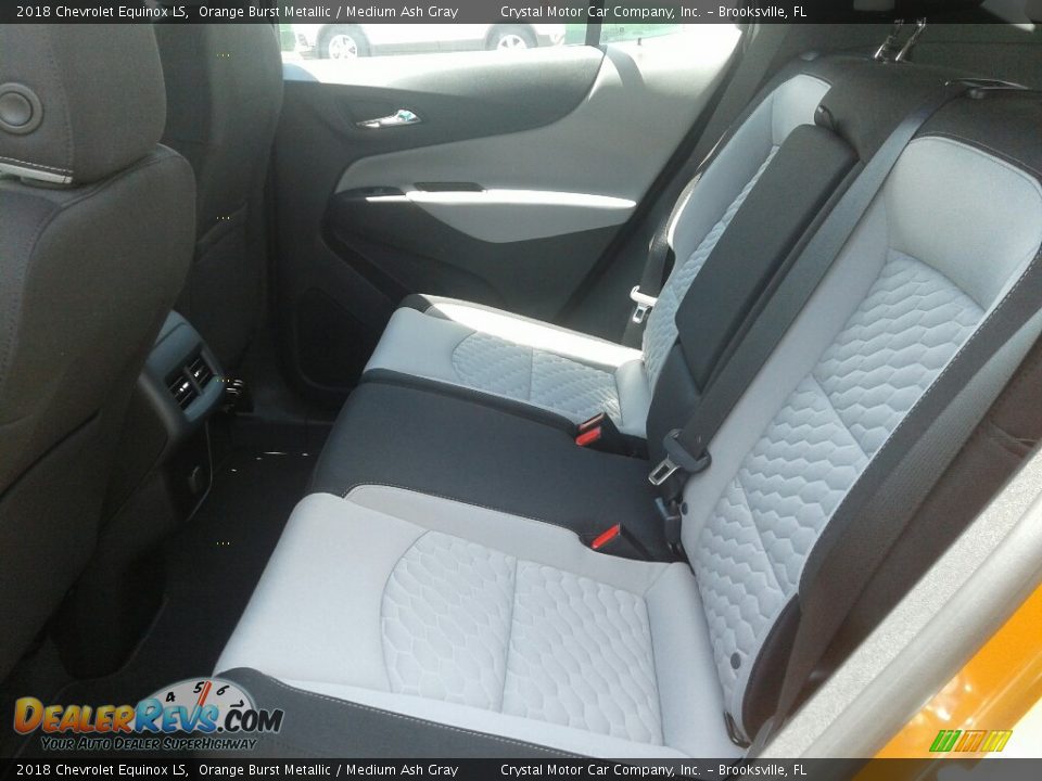 2018 Chevrolet Equinox LS Orange Burst Metallic / Medium Ash Gray Photo #10
