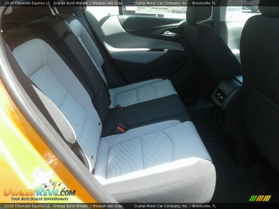 2018 Chevrolet Equinox LS Orange Burst Metallic / Medium Ash Gray Photo #11