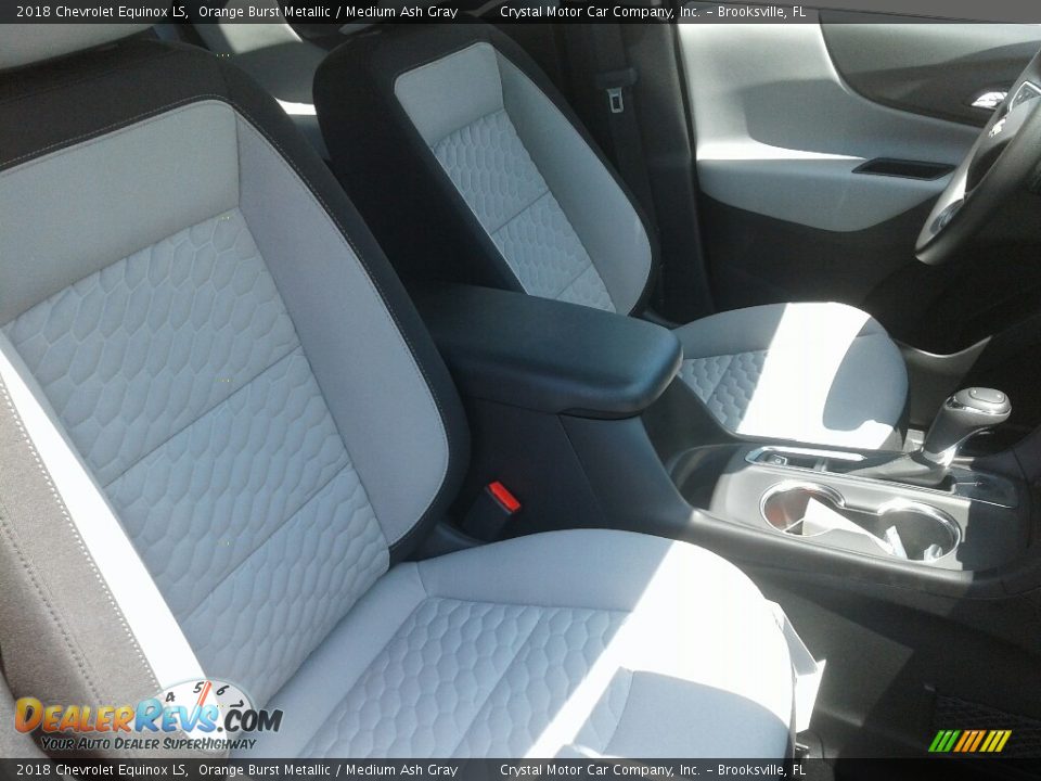 2018 Chevrolet Equinox LS Orange Burst Metallic / Medium Ash Gray Photo #12