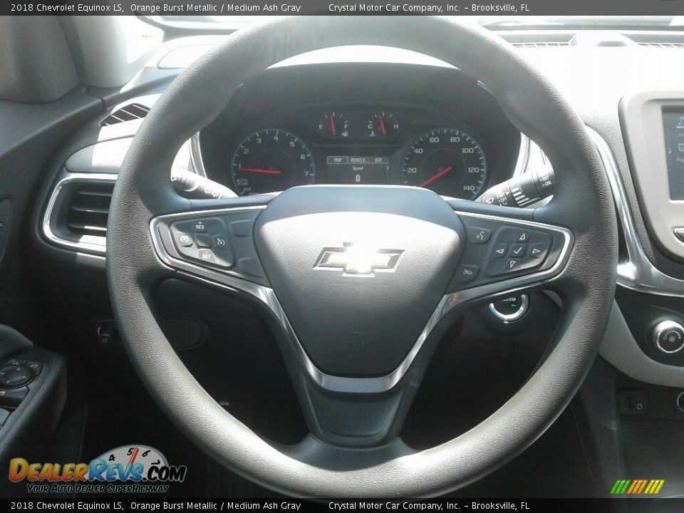 2018 Chevrolet Equinox LS Orange Burst Metallic / Medium Ash Gray Photo #14
