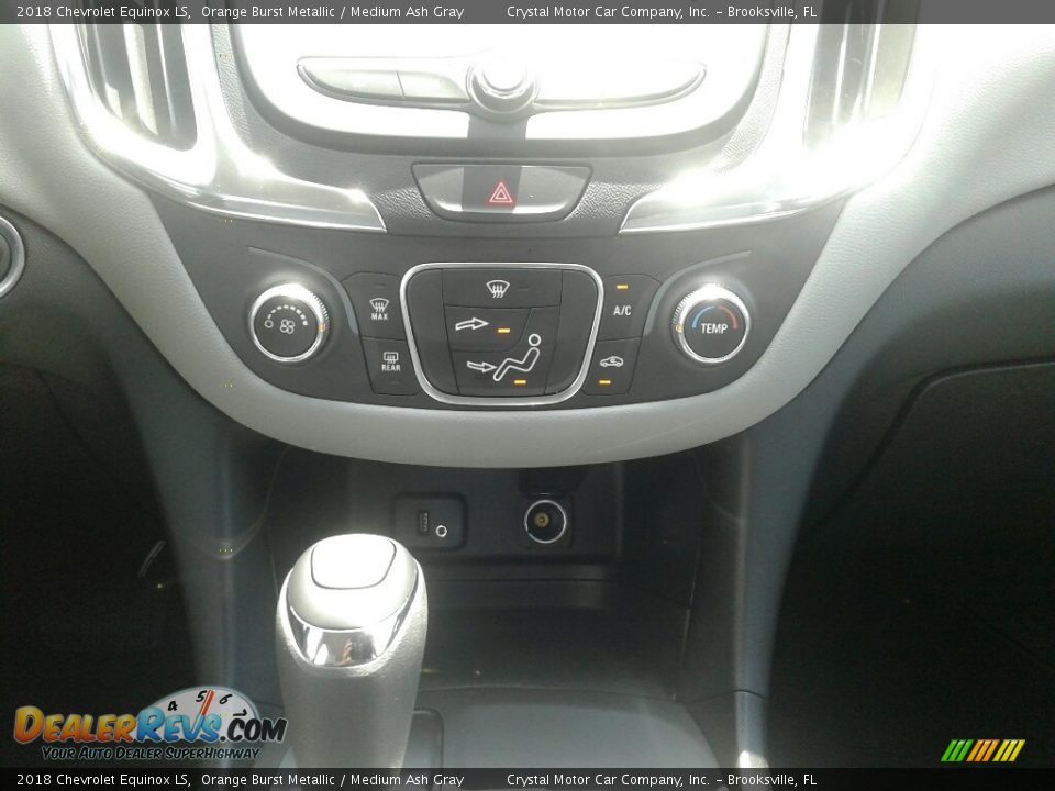 2018 Chevrolet Equinox LS Orange Burst Metallic / Medium Ash Gray Photo #16