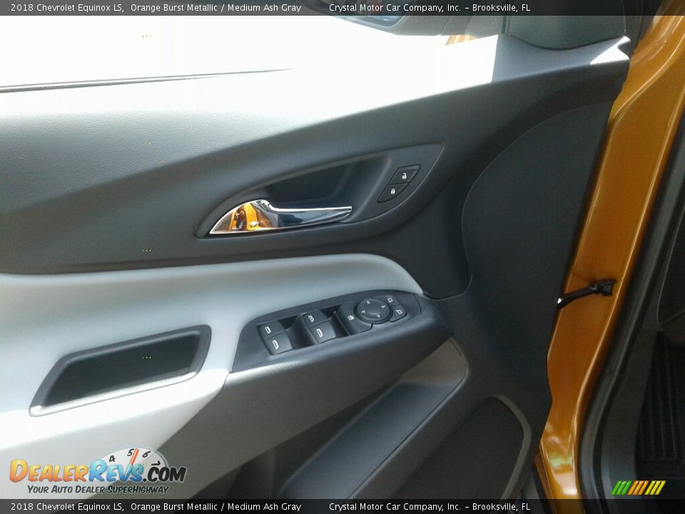2018 Chevrolet Equinox LS Orange Burst Metallic / Medium Ash Gray Photo #17
