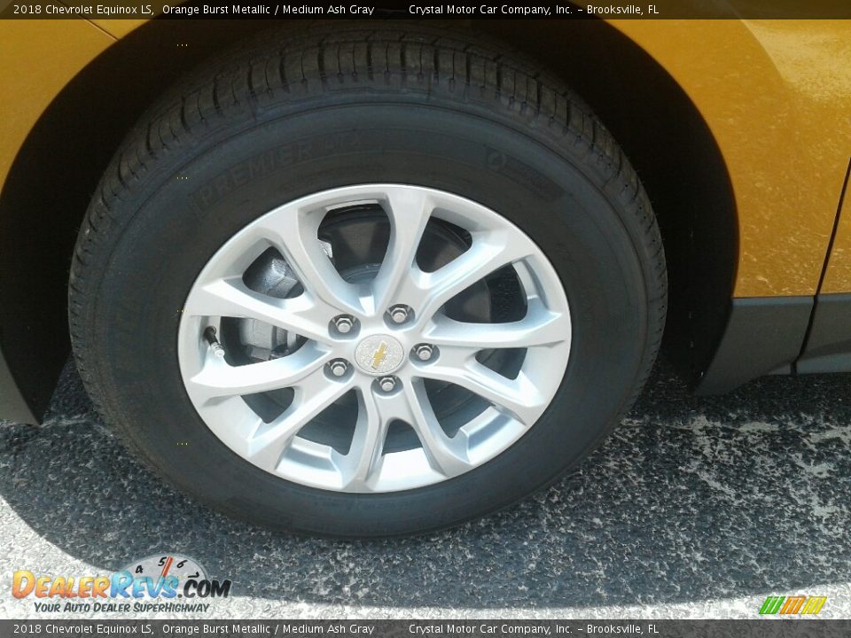 2018 Chevrolet Equinox LS Orange Burst Metallic / Medium Ash Gray Photo #20
