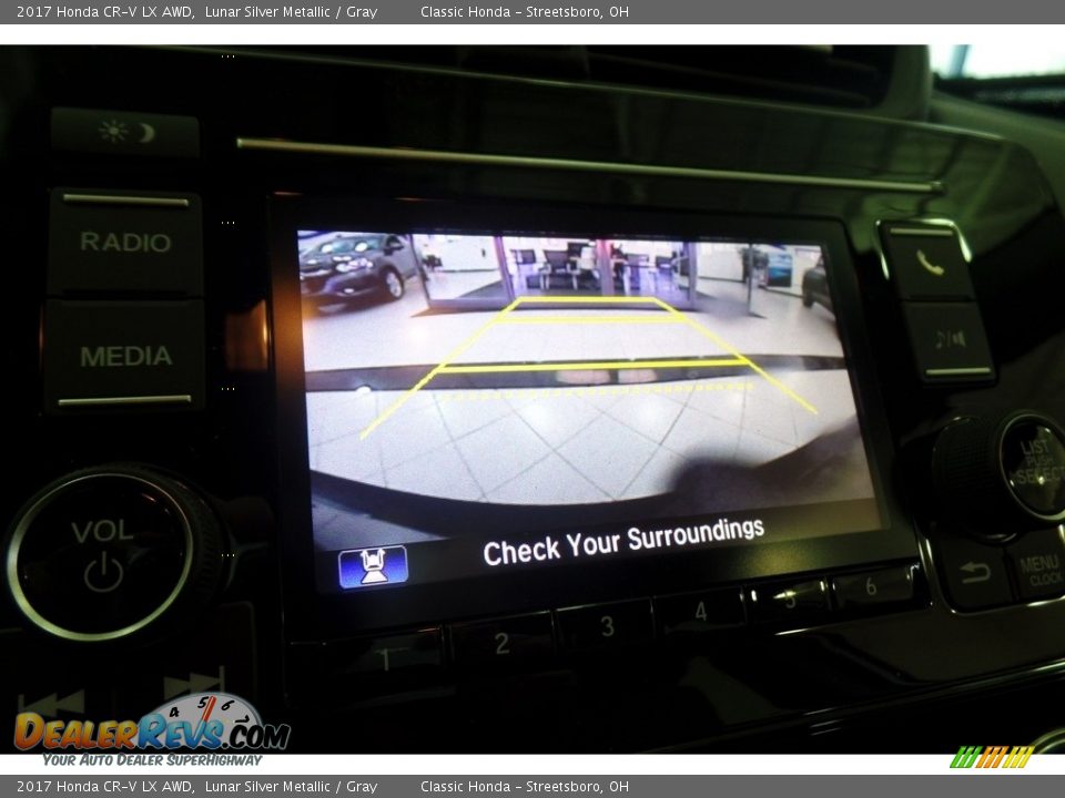 2017 Honda CR-V LX AWD Lunar Silver Metallic / Gray Photo #12