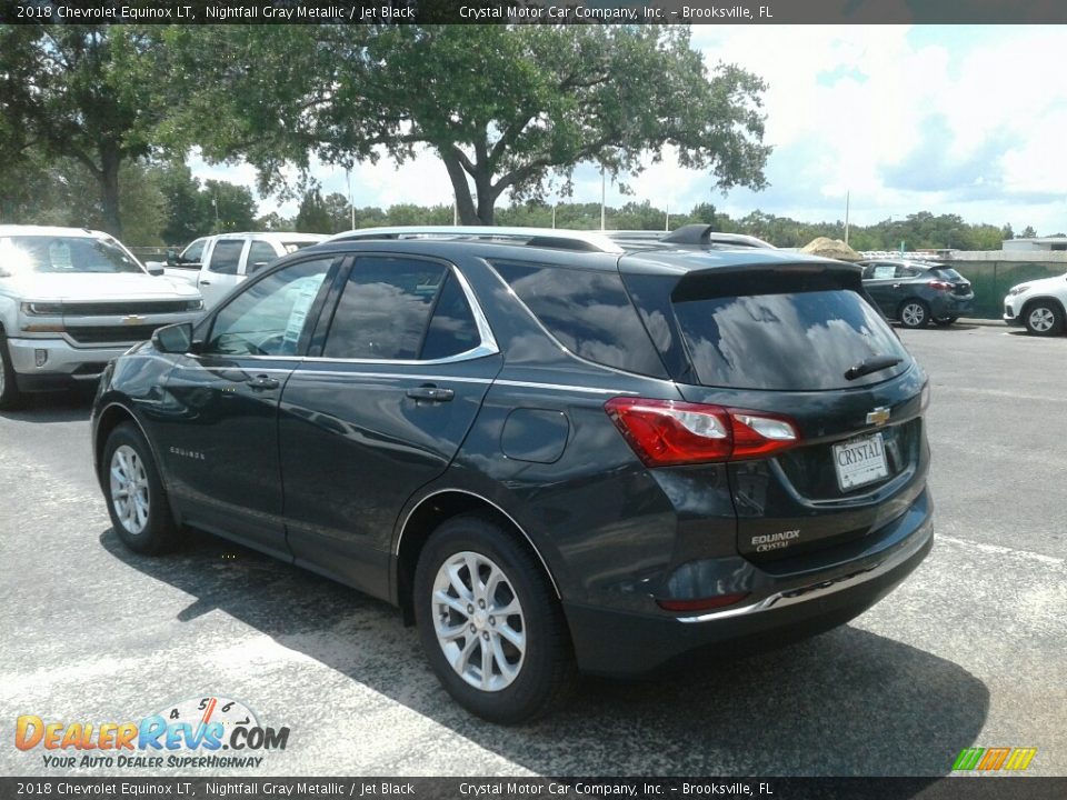 2018 Chevrolet Equinox LT Nightfall Gray Metallic / Jet Black Photo #3