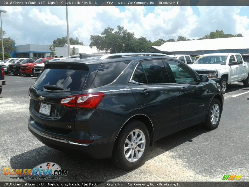 2018 Chevrolet Equinox LT Nightfall Gray Metallic / Jet Black Photo #5