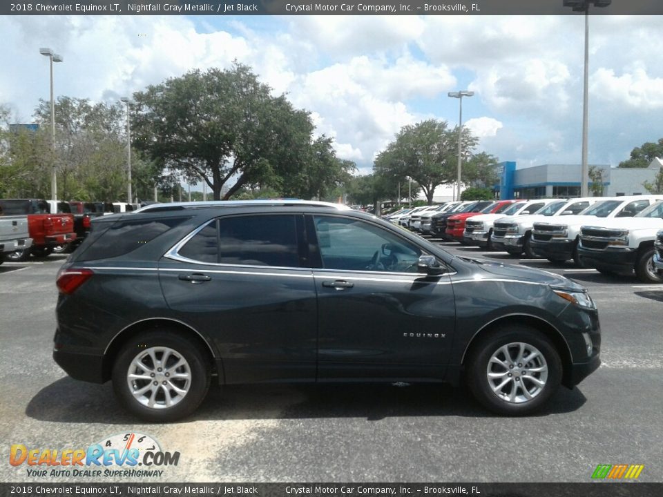 2018 Chevrolet Equinox LT Nightfall Gray Metallic / Jet Black Photo #6