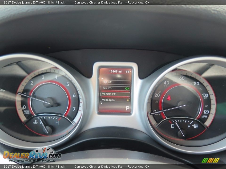 2017 Dodge Journey SXT AWD Billet / Black Photo #14