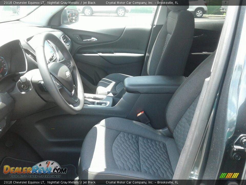2018 Chevrolet Equinox LT Nightfall Gray Metallic / Jet Black Photo #9