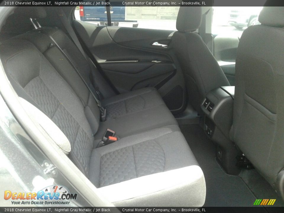 2018 Chevrolet Equinox LT Nightfall Gray Metallic / Jet Black Photo #11