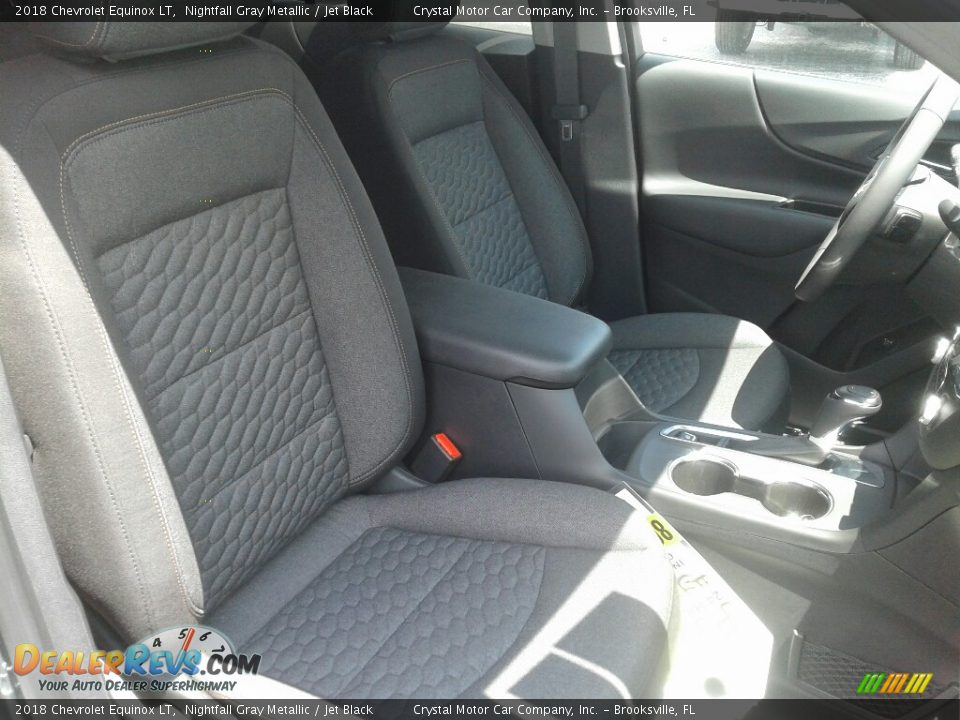2018 Chevrolet Equinox LT Nightfall Gray Metallic / Jet Black Photo #12