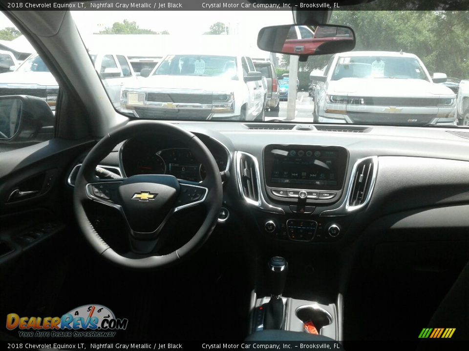2018 Chevrolet Equinox LT Nightfall Gray Metallic / Jet Black Photo #13