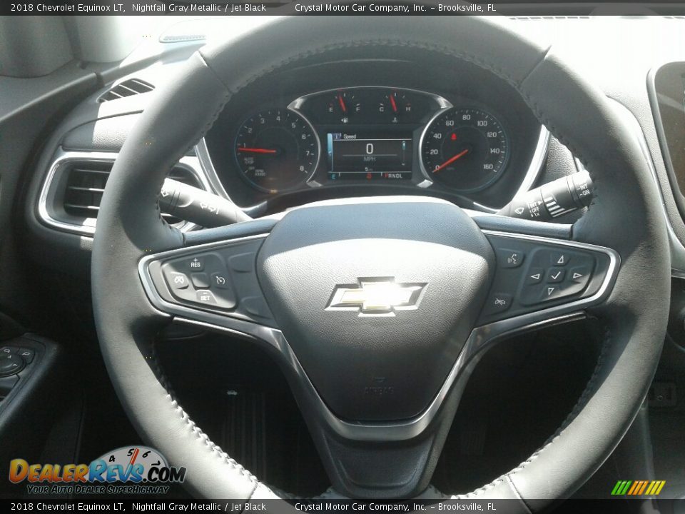 2018 Chevrolet Equinox LT Nightfall Gray Metallic / Jet Black Photo #14