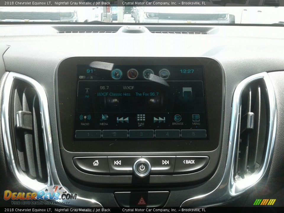 2018 Chevrolet Equinox LT Nightfall Gray Metallic / Jet Black Photo #15