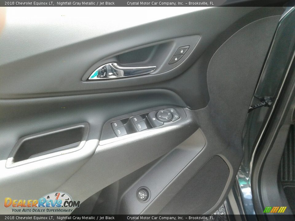 2018 Chevrolet Equinox LT Nightfall Gray Metallic / Jet Black Photo #17