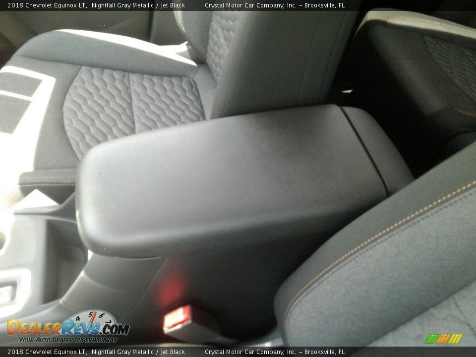 2018 Chevrolet Equinox LT Nightfall Gray Metallic / Jet Black Photo #18
