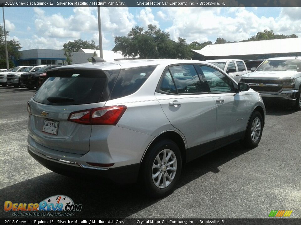 2018 Chevrolet Equinox LS Silver Ice Metallic / Medium Ash Gray Photo #5