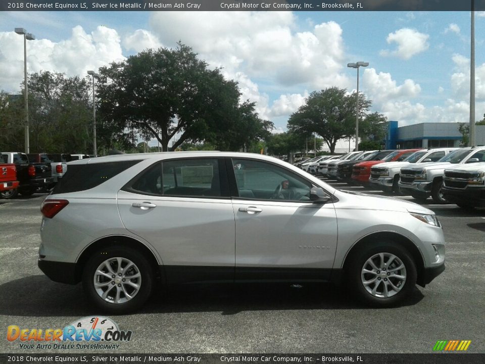 2018 Chevrolet Equinox LS Silver Ice Metallic / Medium Ash Gray Photo #6