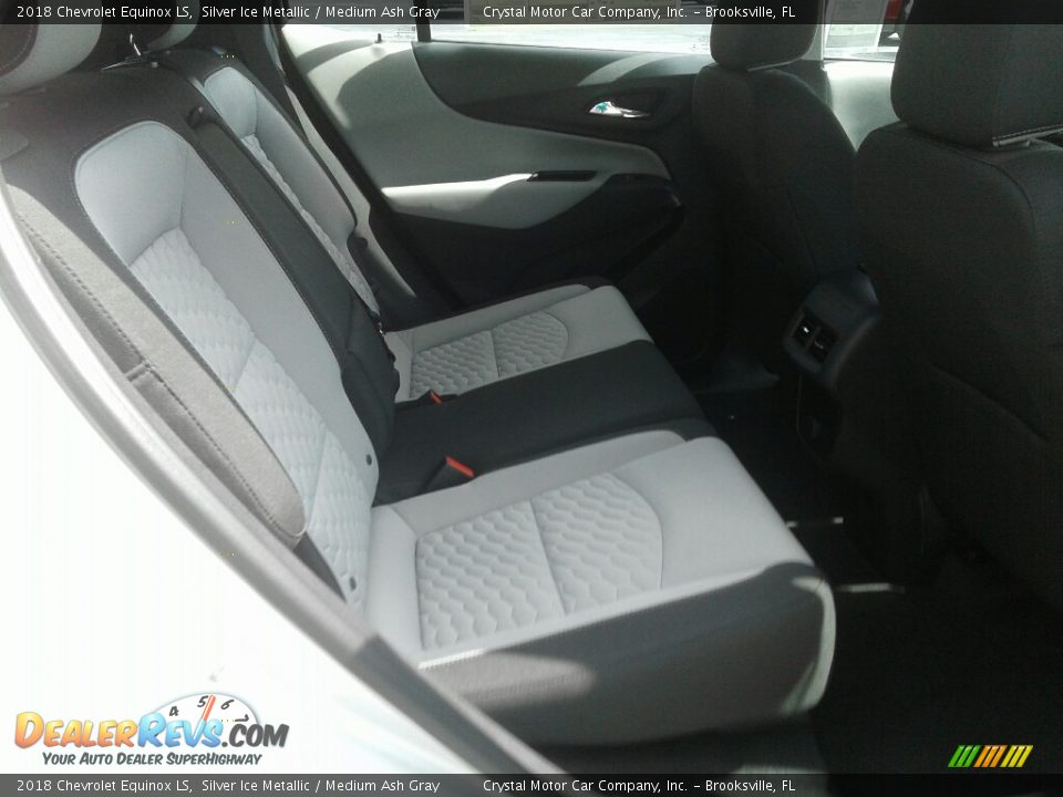 2018 Chevrolet Equinox LS Silver Ice Metallic / Medium Ash Gray Photo #11