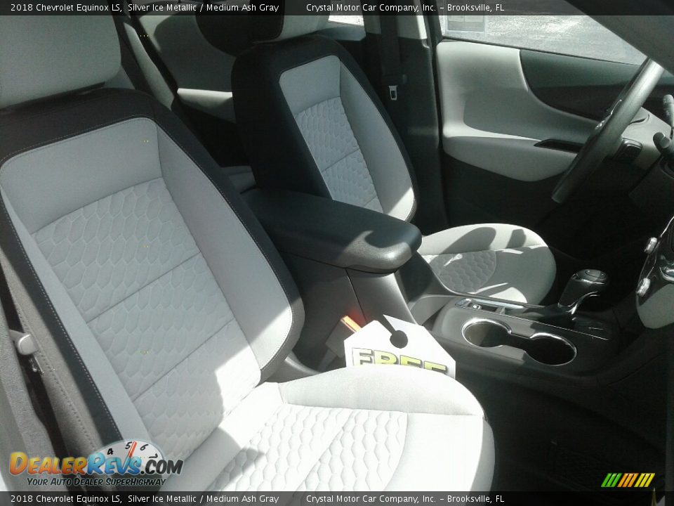 2018 Chevrolet Equinox LS Silver Ice Metallic / Medium Ash Gray Photo #12