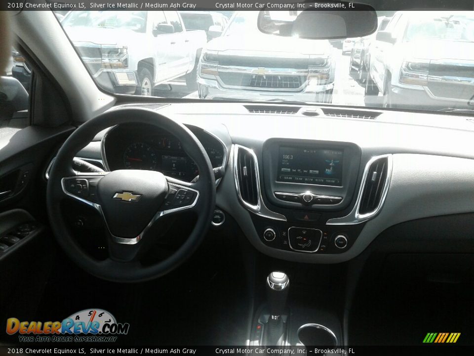 2018 Chevrolet Equinox LS Silver Ice Metallic / Medium Ash Gray Photo #13