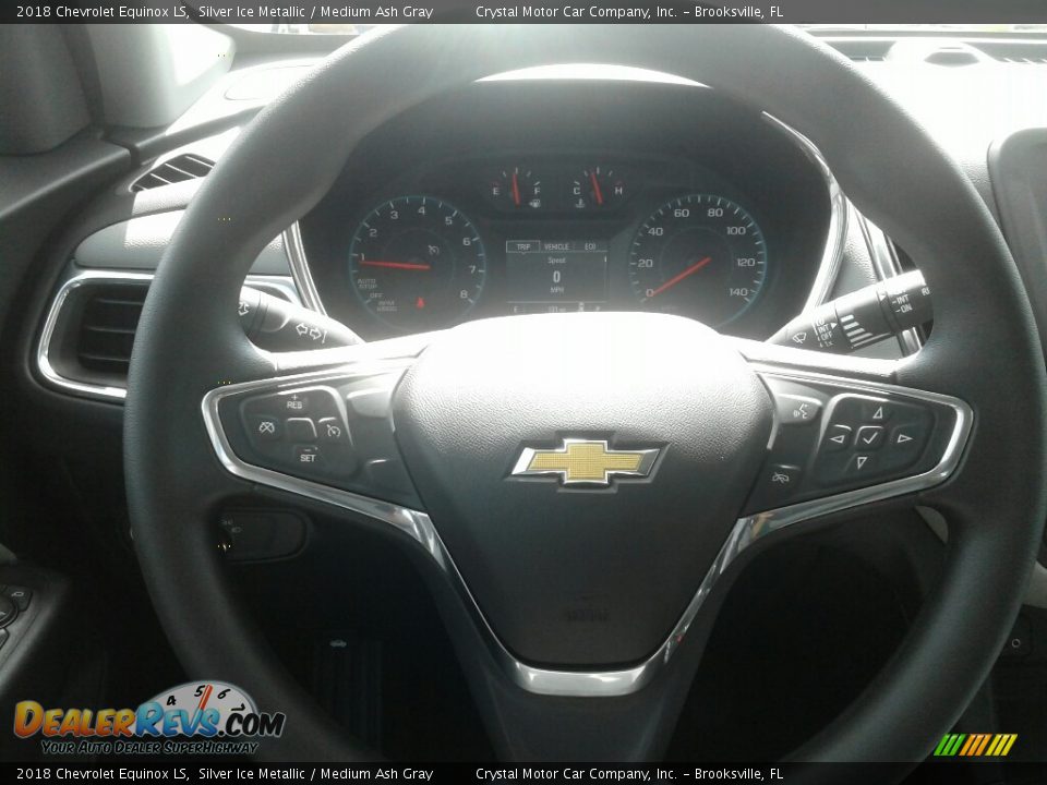 2018 Chevrolet Equinox LS Silver Ice Metallic / Medium Ash Gray Photo #14