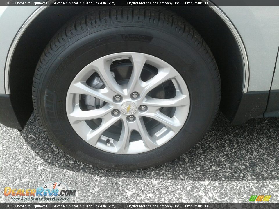 2018 Chevrolet Equinox LS Silver Ice Metallic / Medium Ash Gray Photo #20