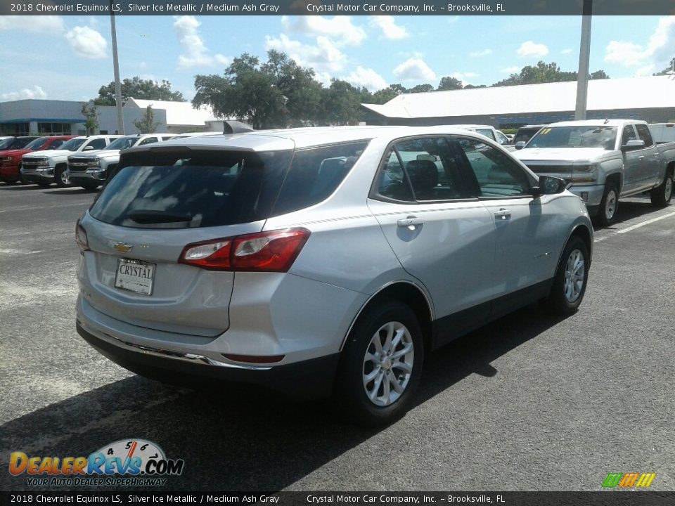 2018 Chevrolet Equinox LS Silver Ice Metallic / Medium Ash Gray Photo #5