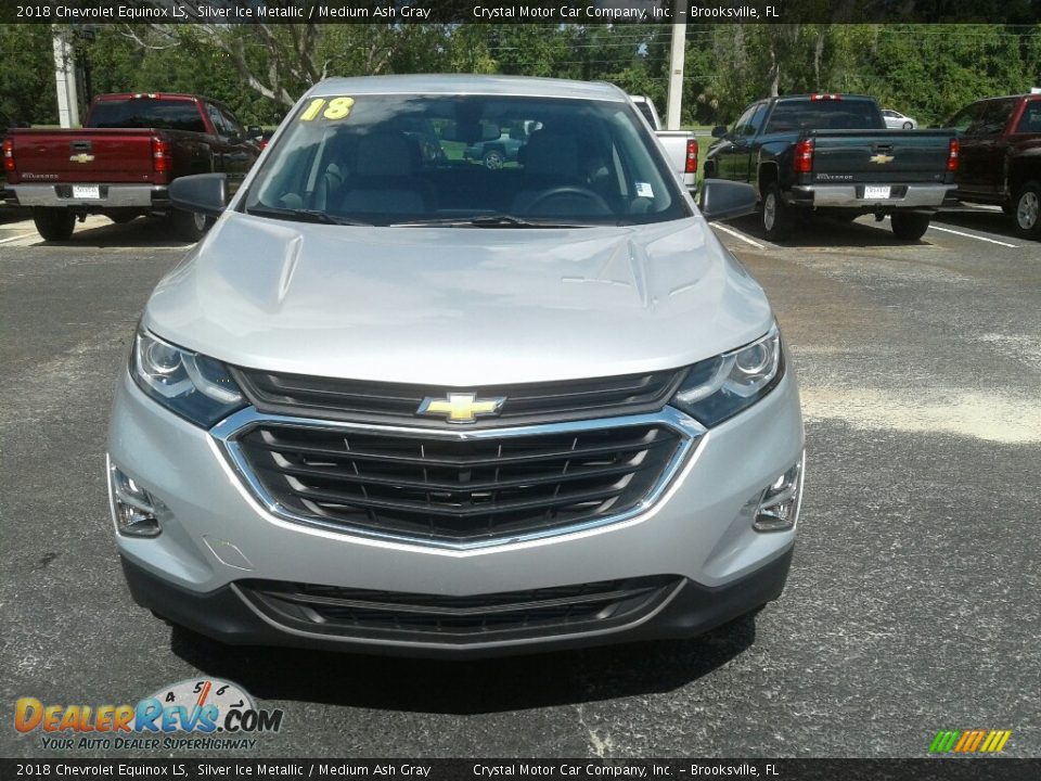 2018 Chevrolet Equinox LS Silver Ice Metallic / Medium Ash Gray Photo #8