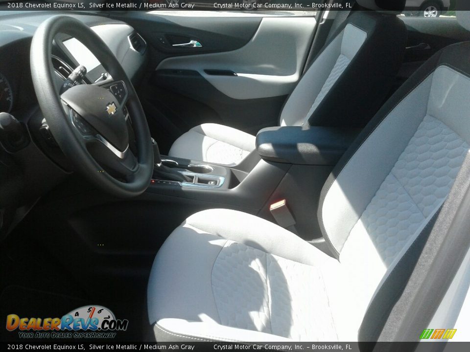 2018 Chevrolet Equinox LS Silver Ice Metallic / Medium Ash Gray Photo #9