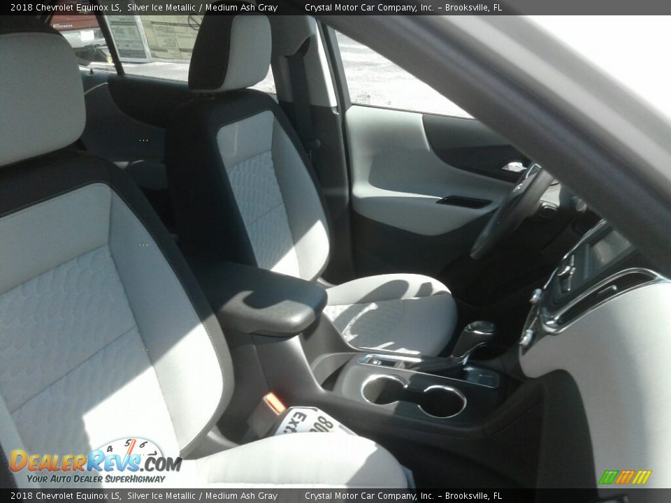 2018 Chevrolet Equinox LS Silver Ice Metallic / Medium Ash Gray Photo #12