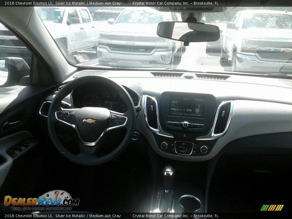 2018 Chevrolet Equinox LS Silver Ice Metallic / Medium Ash Gray Photo #13