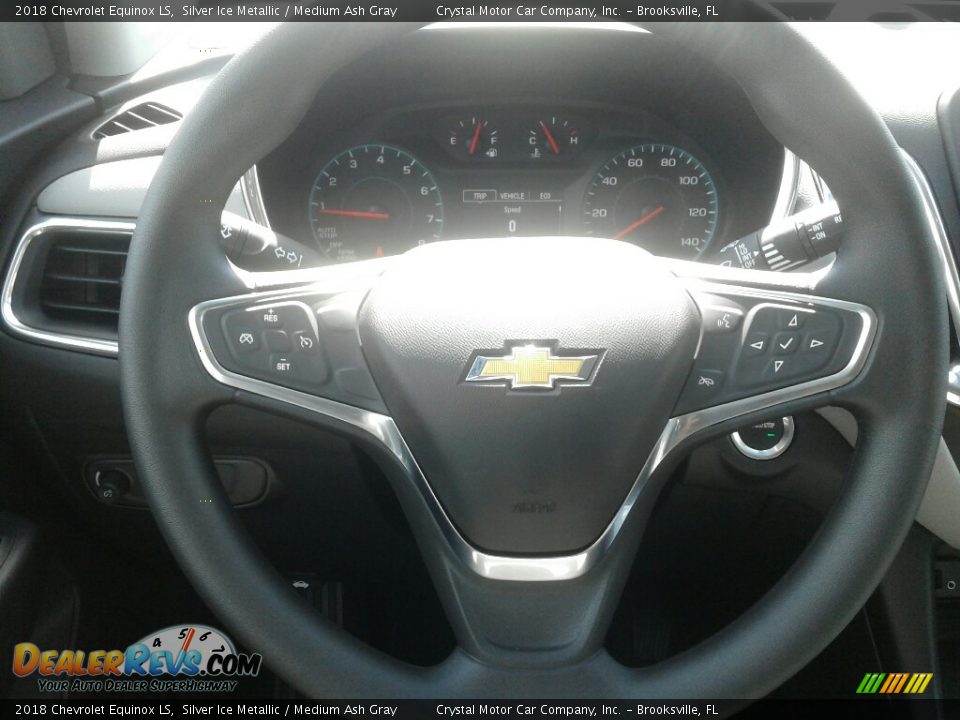 2018 Chevrolet Equinox LS Silver Ice Metallic / Medium Ash Gray Photo #14
