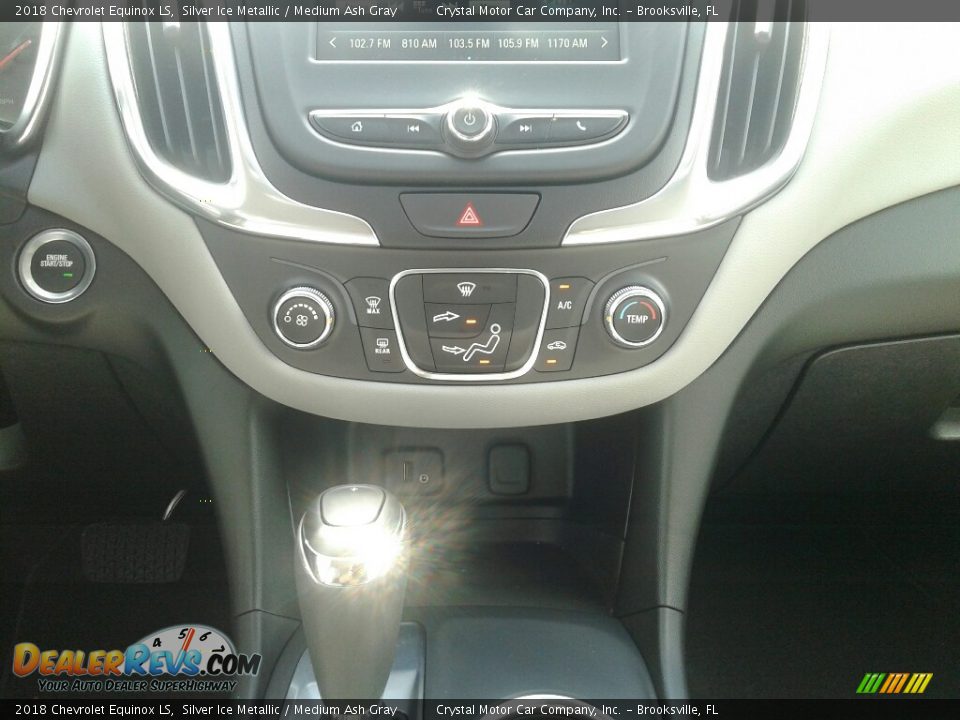 2018 Chevrolet Equinox LS Silver Ice Metallic / Medium Ash Gray Photo #16