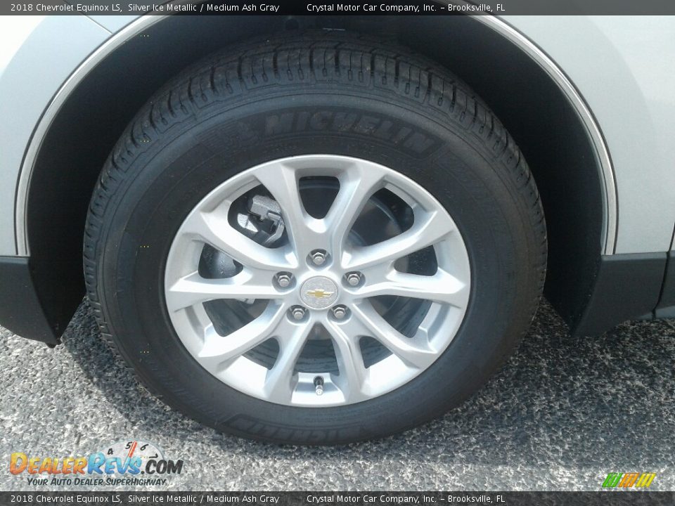 2018 Chevrolet Equinox LS Silver Ice Metallic / Medium Ash Gray Photo #20