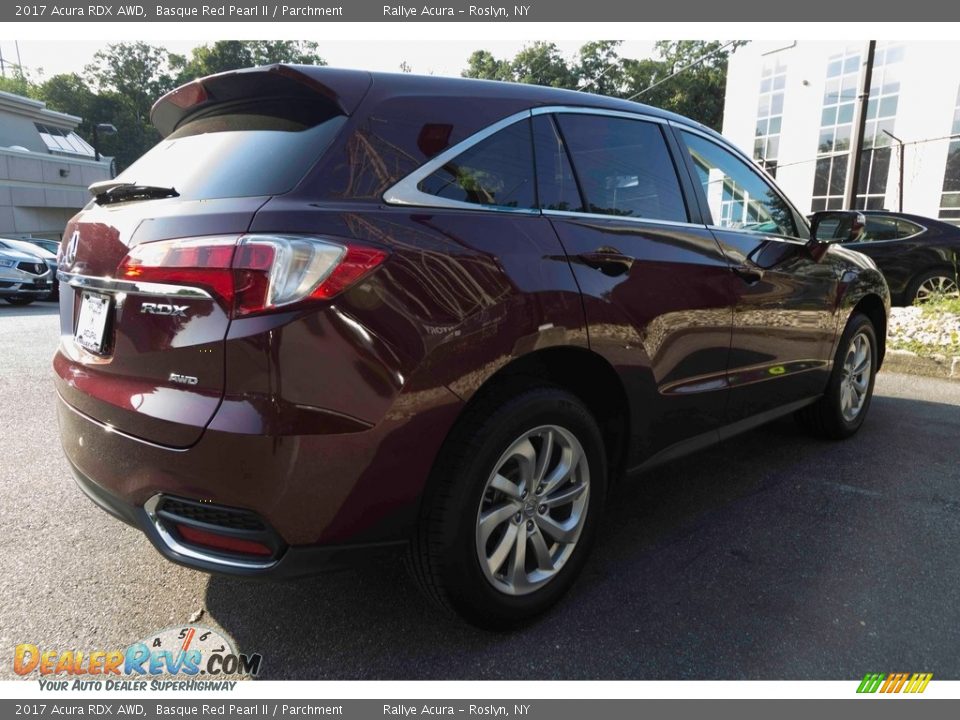 2017 Acura RDX AWD Basque Red Pearl II / Parchment Photo #4
