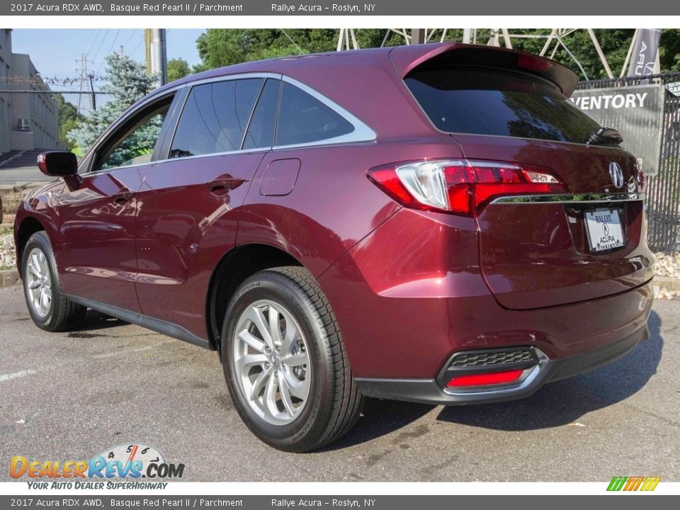 2017 Acura RDX AWD Basque Red Pearl II / Parchment Photo #6