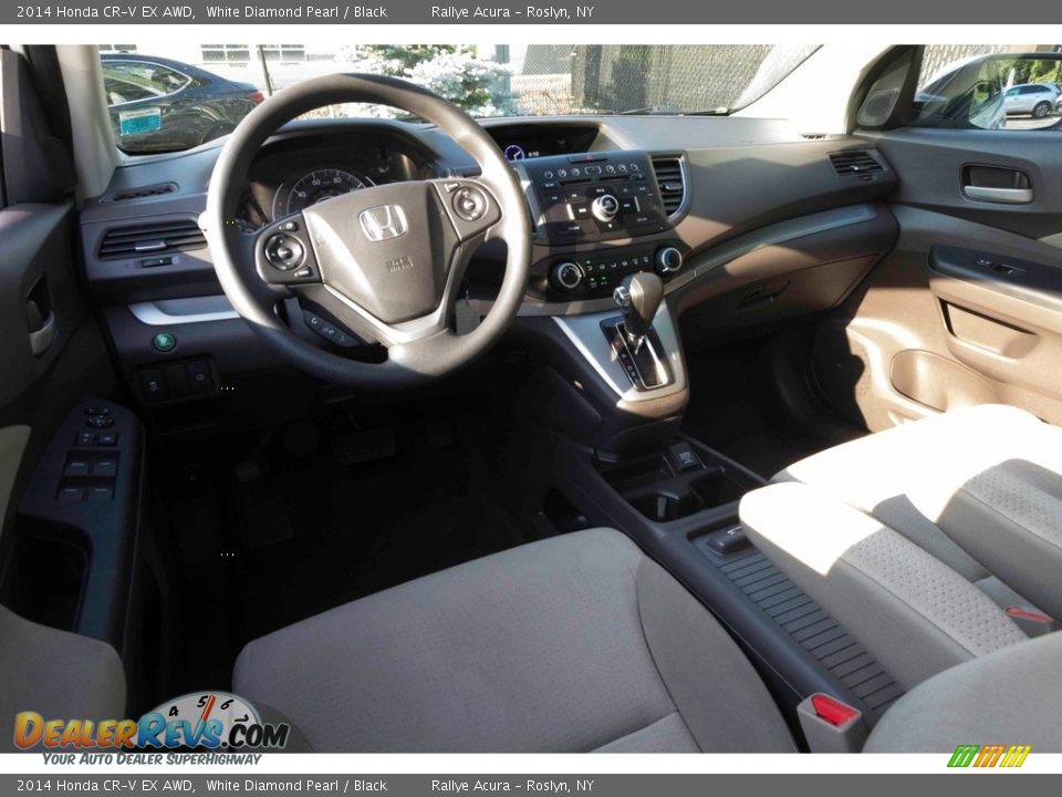 2014 Honda CR-V EX AWD White Diamond Pearl / Black Photo #10
