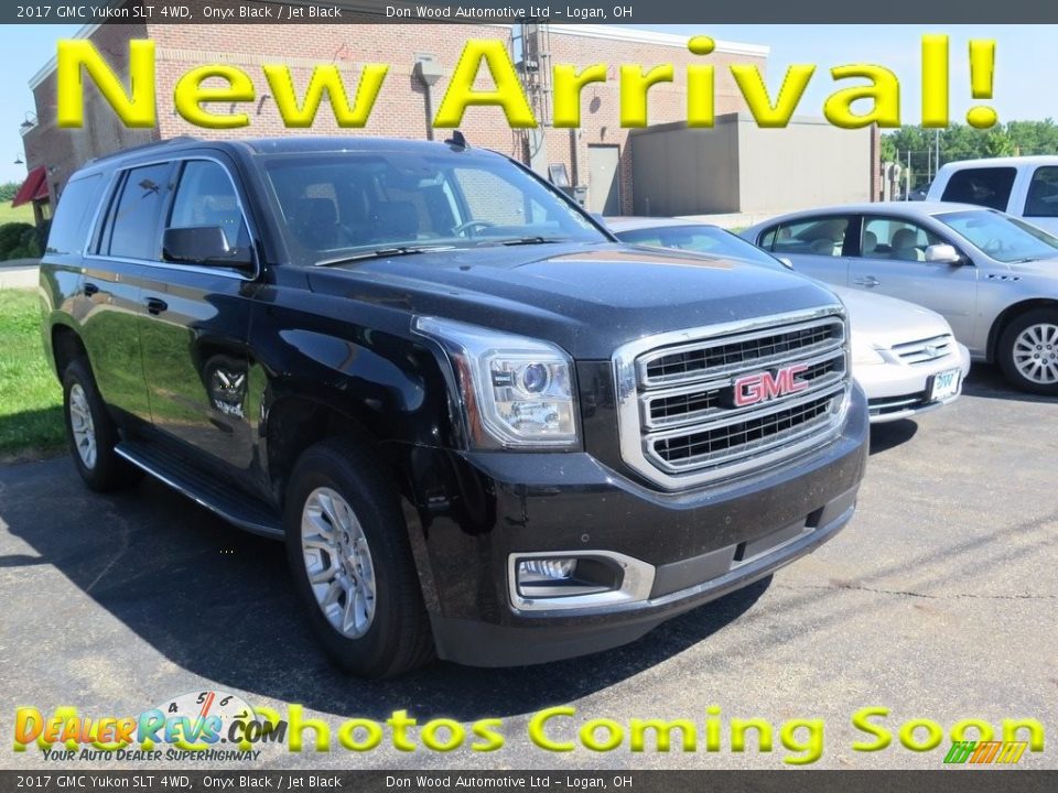 2017 GMC Yukon SLT 4WD Onyx Black / Jet Black Photo #1