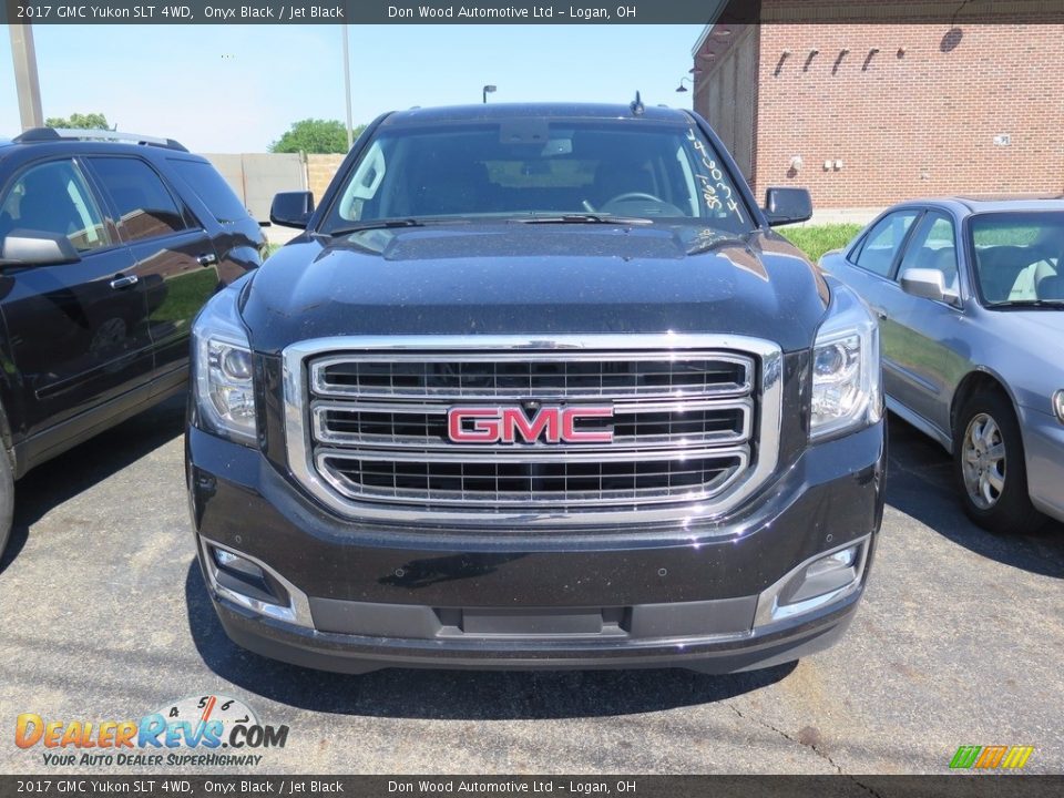 2017 GMC Yukon SLT 4WD Onyx Black / Jet Black Photo #2