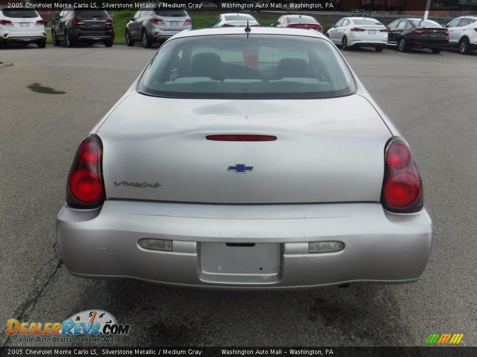 2005 Chevrolet Monte Carlo LS Silverstone Metallic / Medium Gray Photo #7