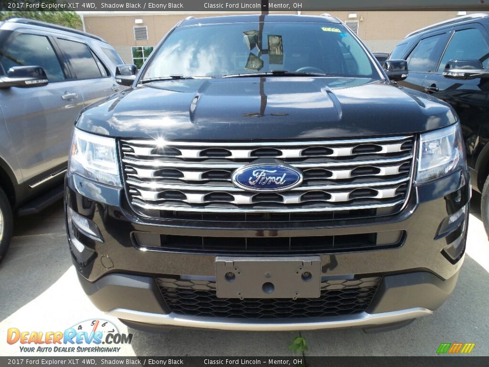 2017 Ford Explorer XLT 4WD Shadow Black / Ebony Black Photo #2