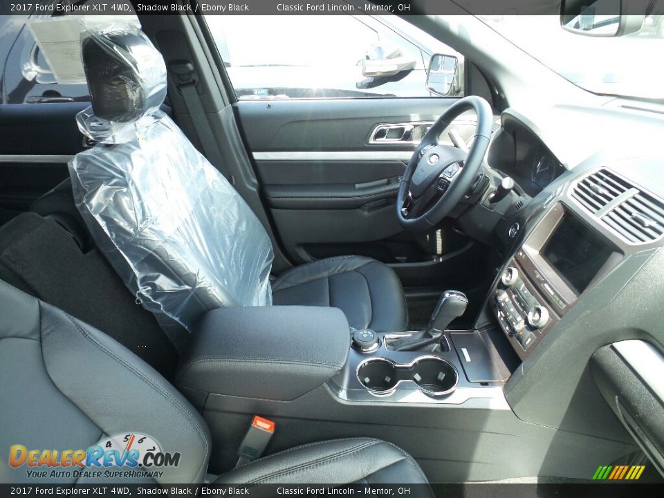 2017 Ford Explorer XLT 4WD Shadow Black / Ebony Black Photo #3