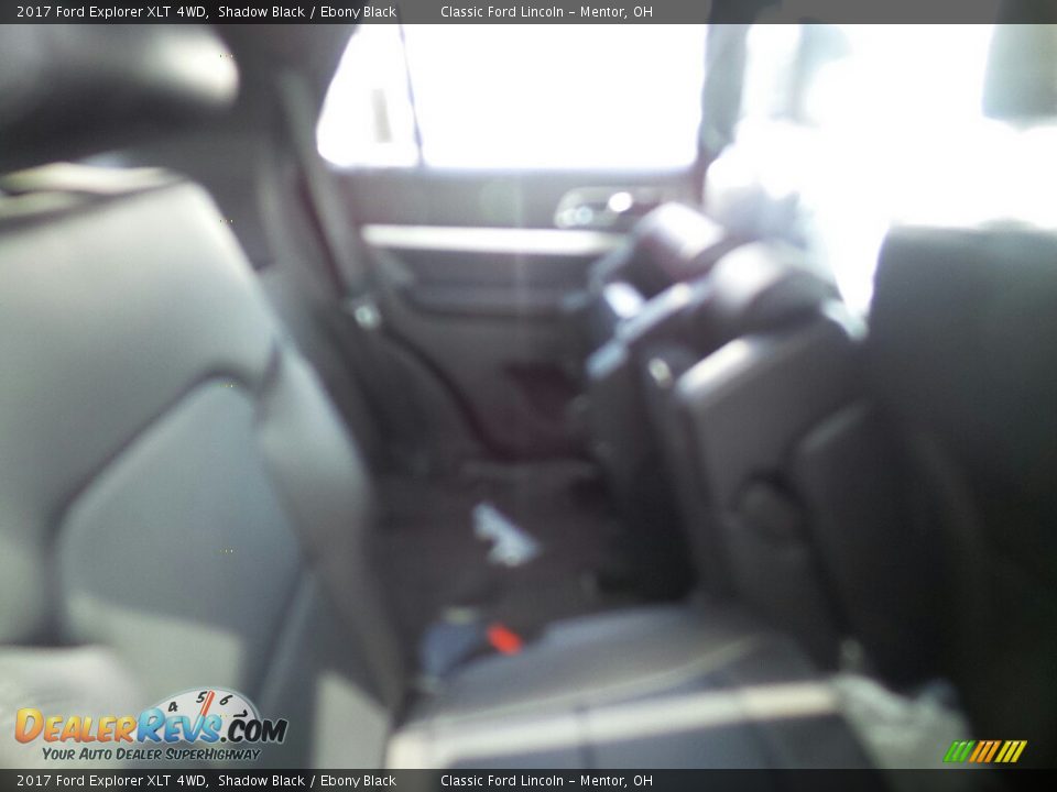 2017 Ford Explorer XLT 4WD Shadow Black / Ebony Black Photo #4