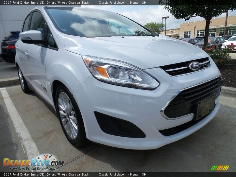 2017 Ford C-Max Energi SE Oxford White / Charcoal Black Photo #1