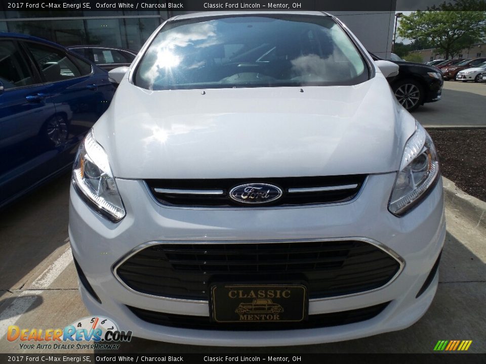 2017 Ford C-Max Energi SE Oxford White / Charcoal Black Photo #2