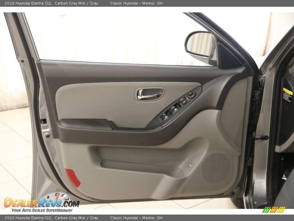 2010 Hyundai Elantra GLS Carbon Gray Mist / Gray Photo #4