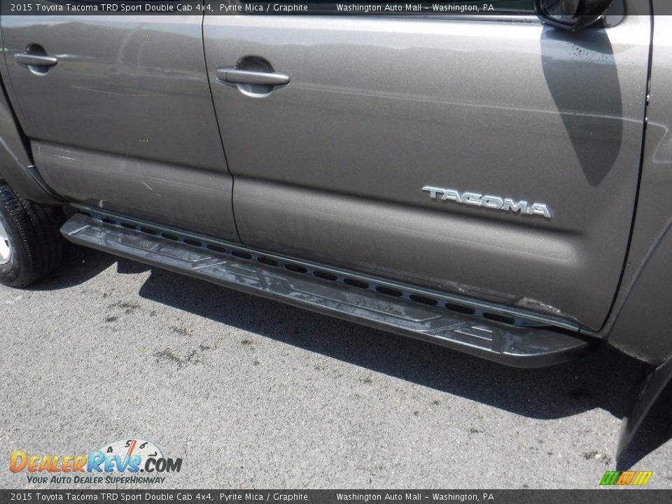 2015 Toyota Tacoma TRD Sport Double Cab 4x4 Pyrite Mica / Graphite Photo #4