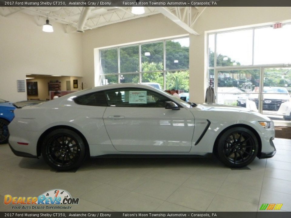 2017 Ford Mustang Shelby GT350 Avalanche Gray / Ebony Photo #1